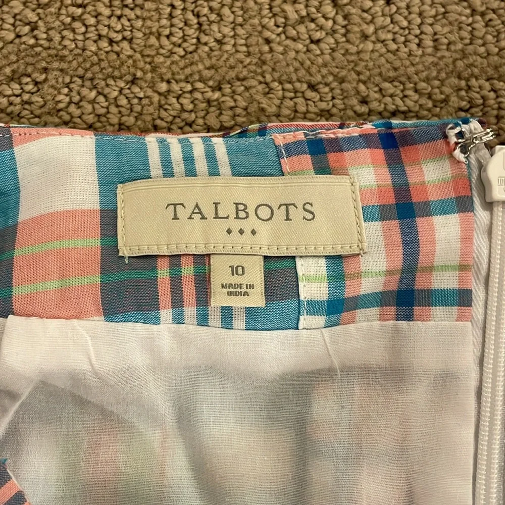 Talbots Colorful Patchwork Mini Skirt - Picture 2 of 3